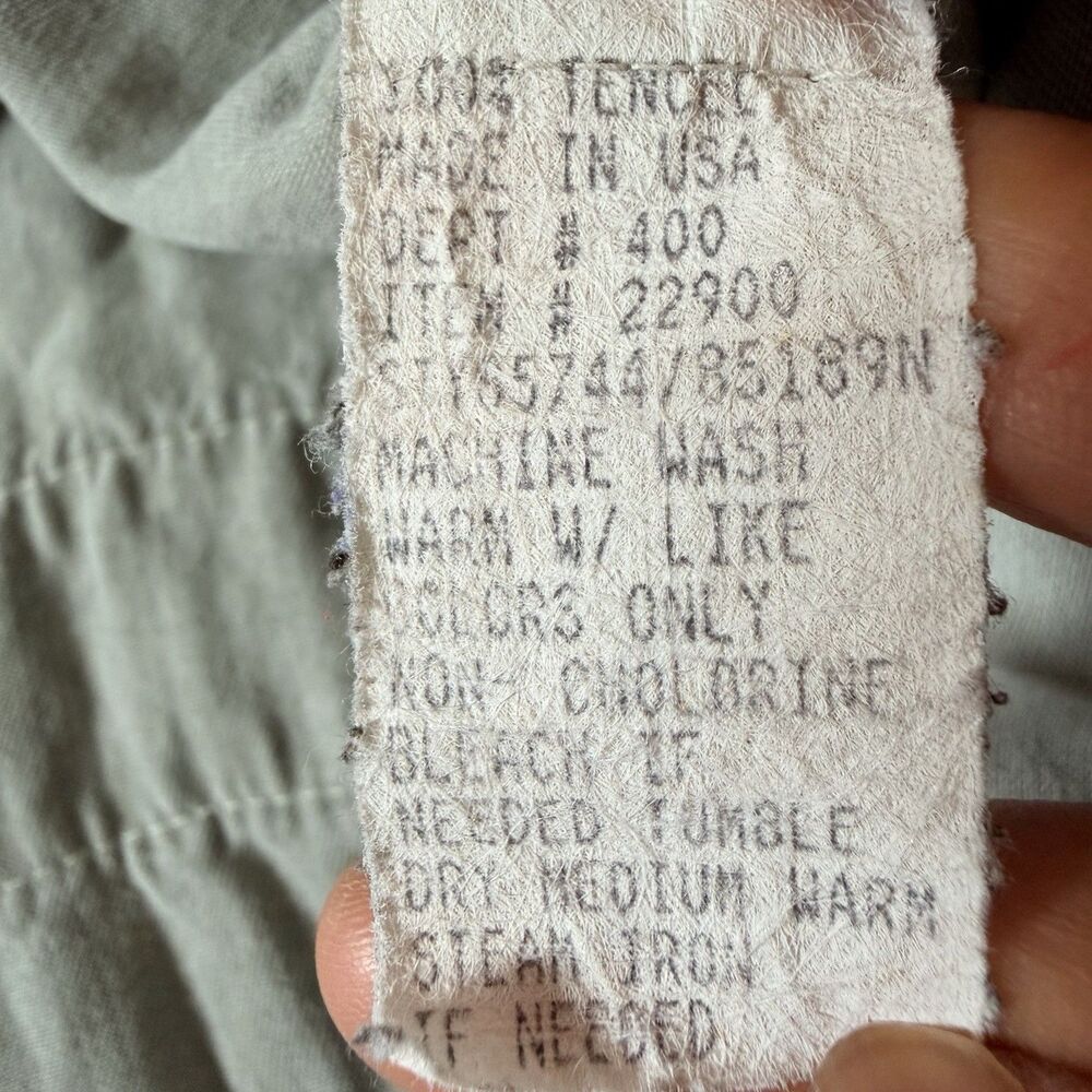 Cut Loose L Sage Green Tencel Jacket Shirt Lightweight USA Made Button FrontBoho - Picture 12 of 14